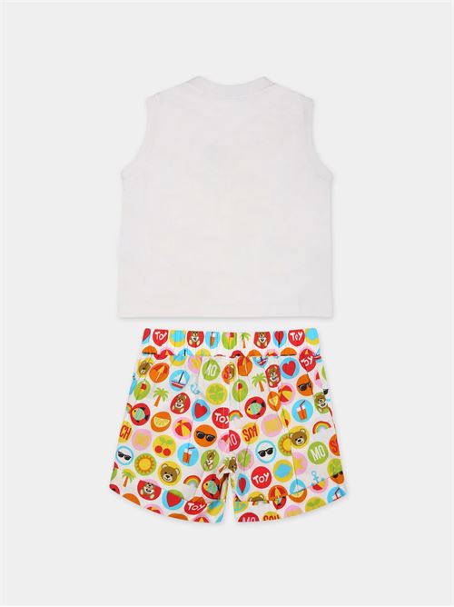 POLO+SHORTS MOSCHINO BABY | MUG00X LLB26/86802